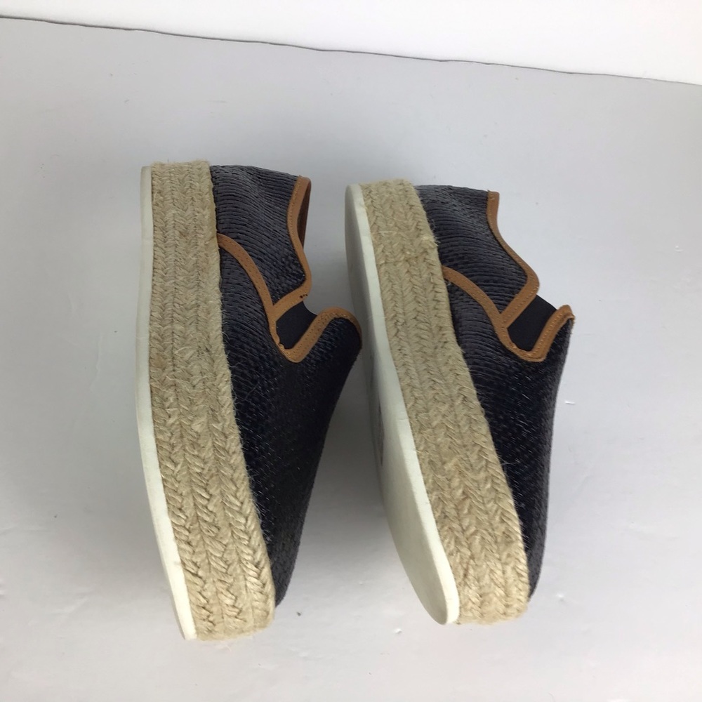 Matt Bernson Azure Espadrille Flat Wedge Size 7M - Picture 9 of 10